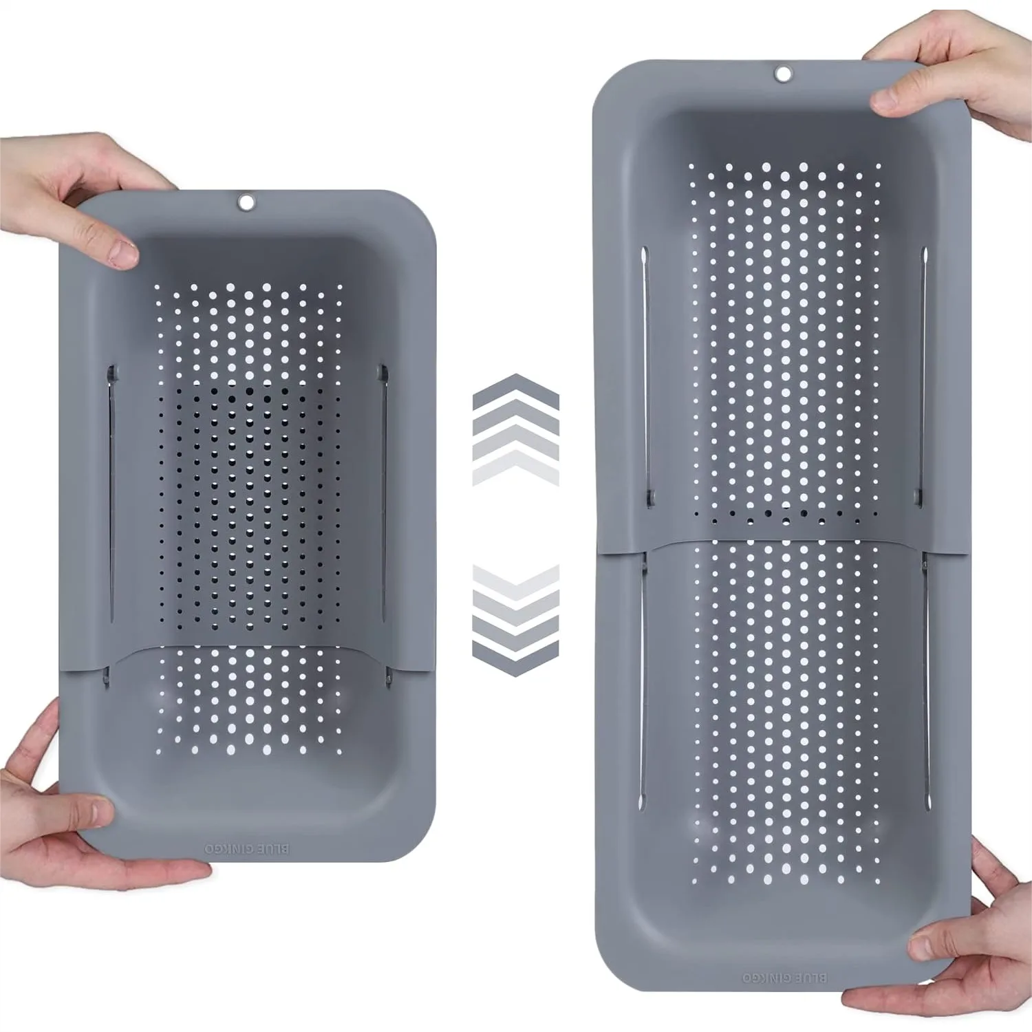 Sink Drain Strainer - Over the Sink Colander Strainer Basket