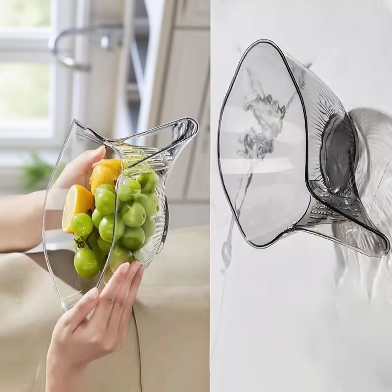 Sink Drain Strainer - Fruit Cleaning Bowl With Strainer Container