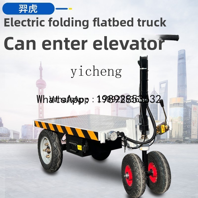 Home Improvement Trailer - dynamic folding flatbed truck trailer decoration
