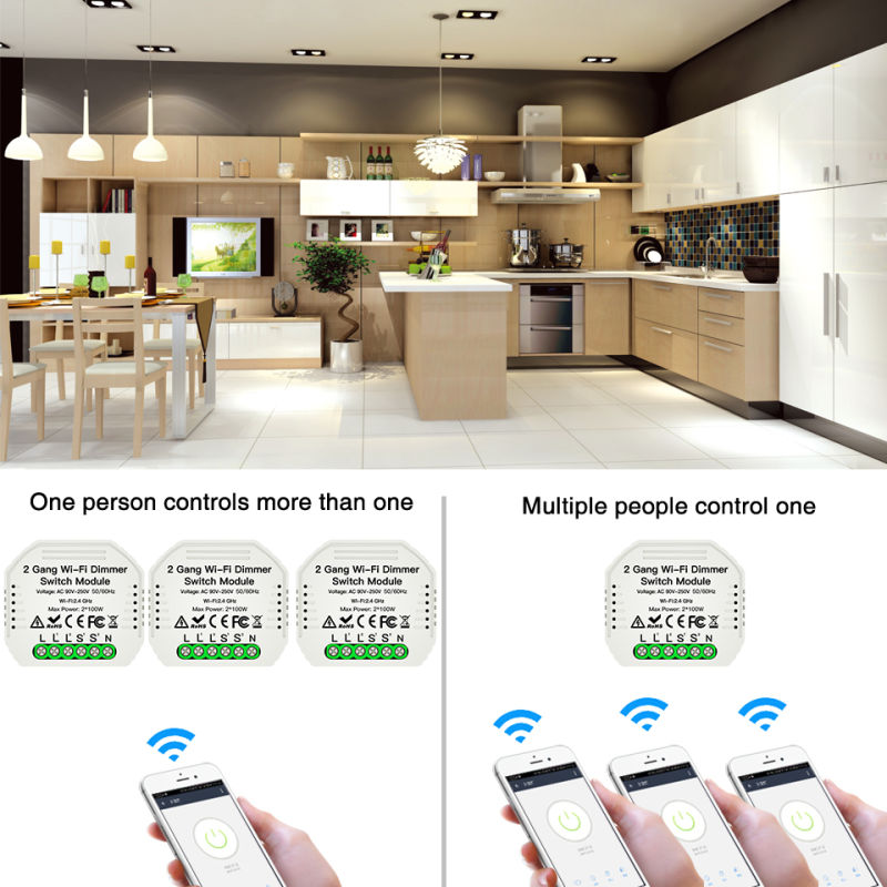 2Gang Wifi Dimmer Light Switch - đánh giá và giá Home Improvement And Diy
