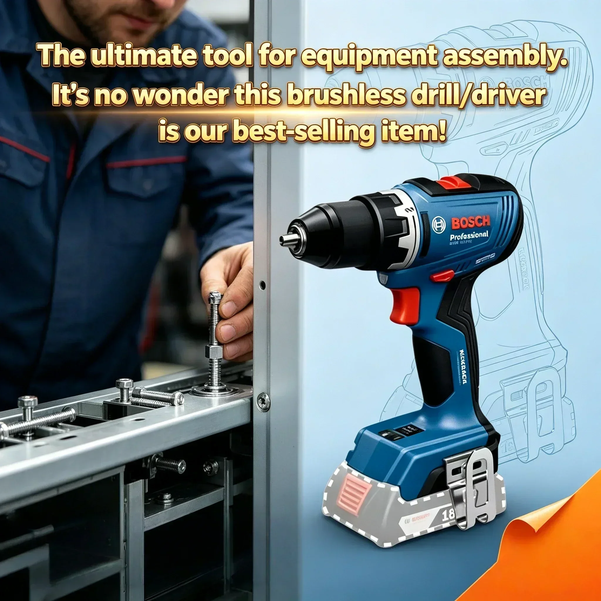 Professional BOSCH GSR 18V-65  - đánh giá và giá Bosch Drill Gsb 18V