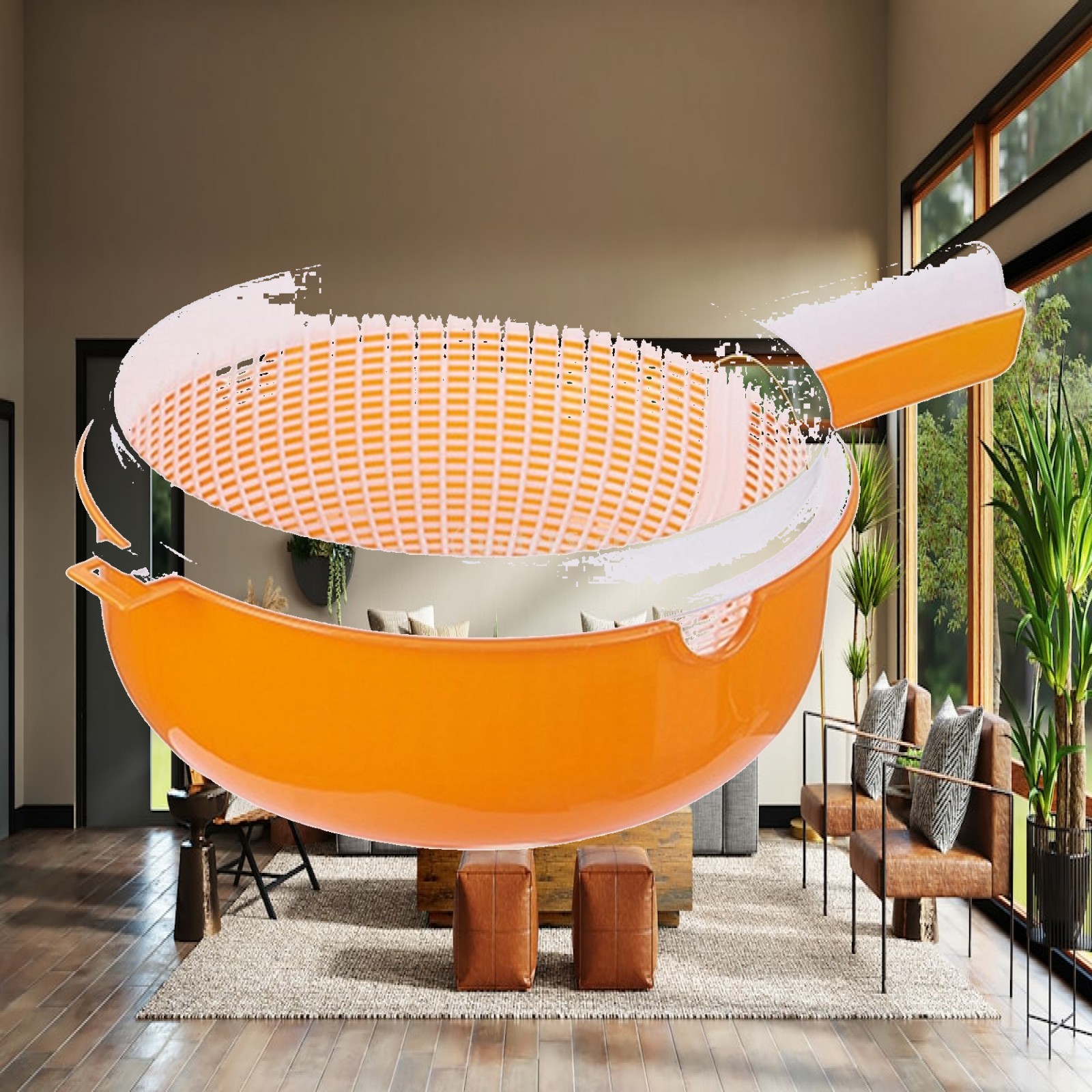 Handy Washing Basket with Stra - đánh giá và giá Sink Drain Strainer