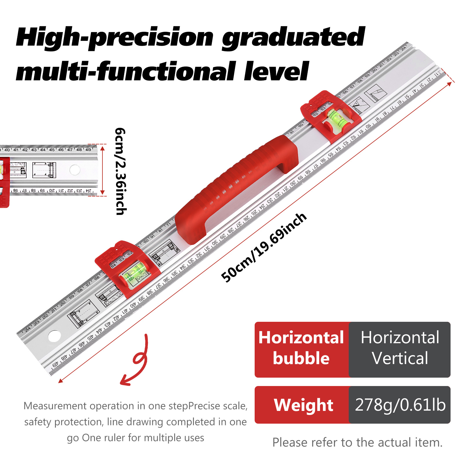 Aluminum Level Ruler Sliding G - đánh giá và giá Home Improvement Mark