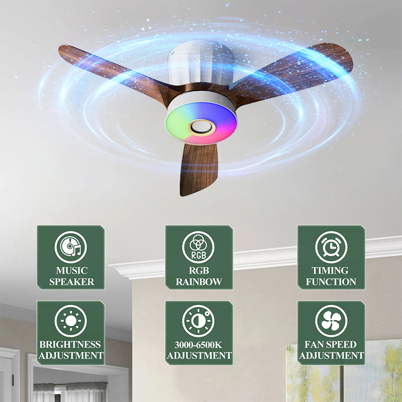 Intelligent Three Leaf Ceiling - đánh giá và giá Ceiling Fan Mount