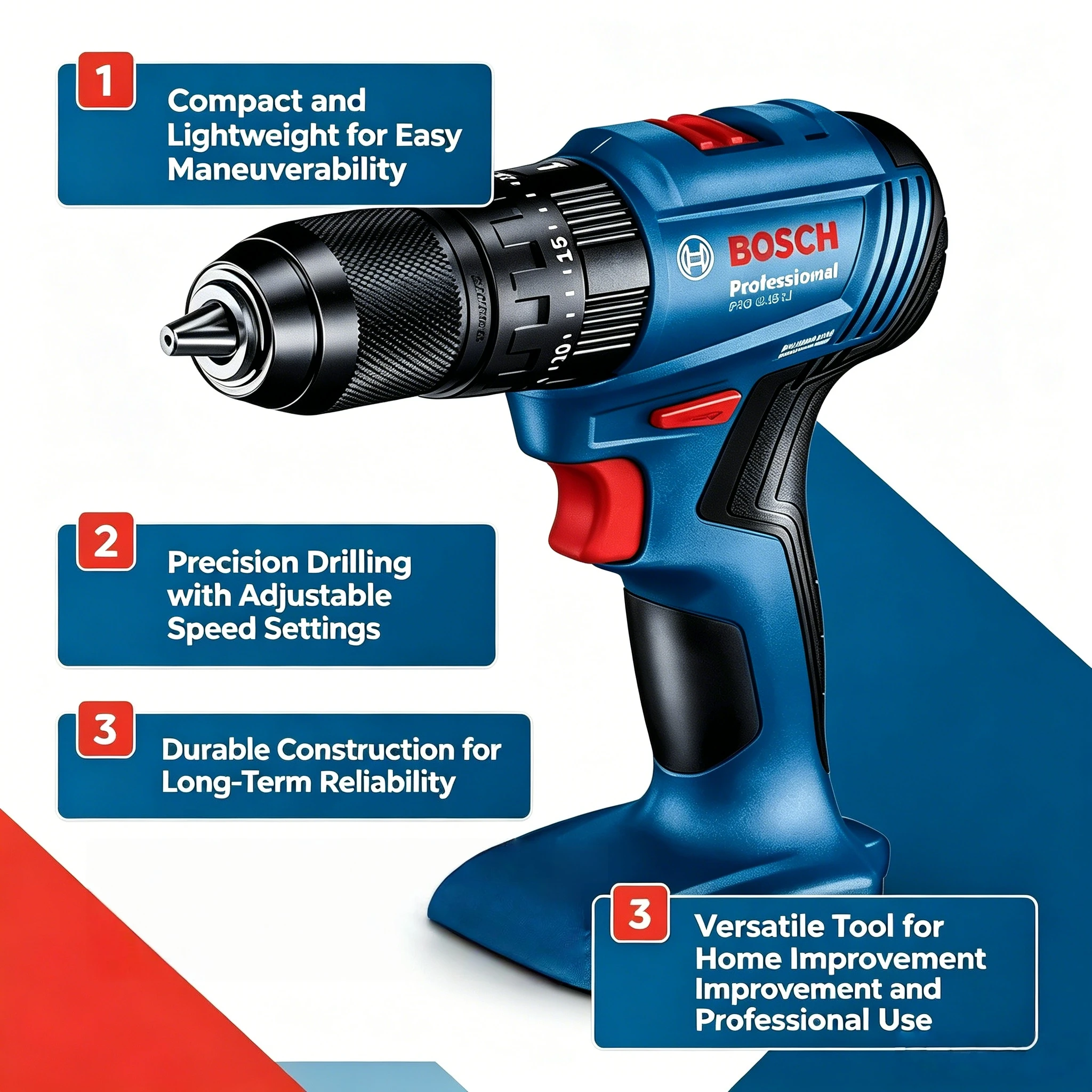 Bosch GSB 185-LI 18V Cordless  - đánh giá và giá Bosch Drill Gsb 18V