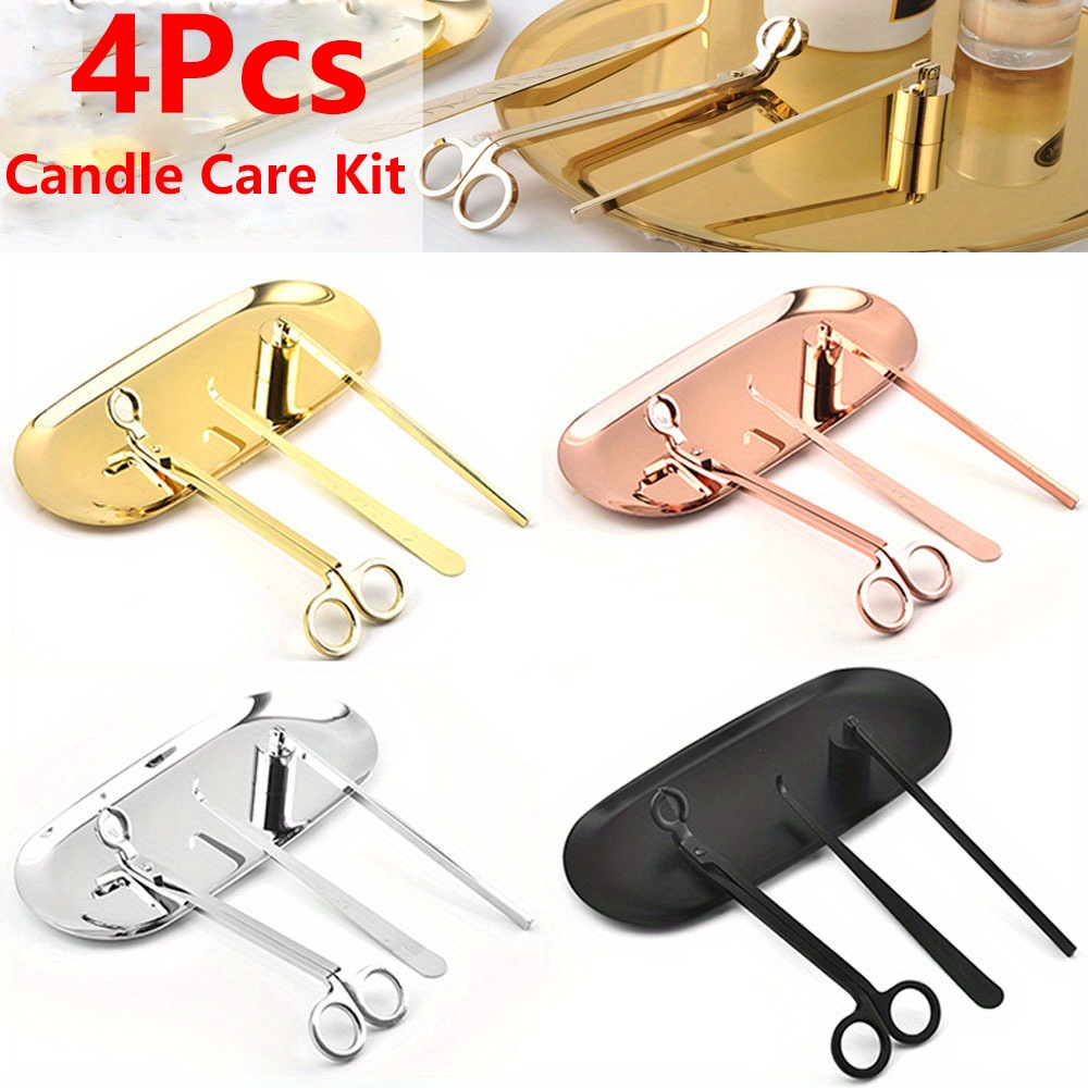 4pcs/set Luxury Candle Care Ki - đánh giá và giá Home Improvement Tim