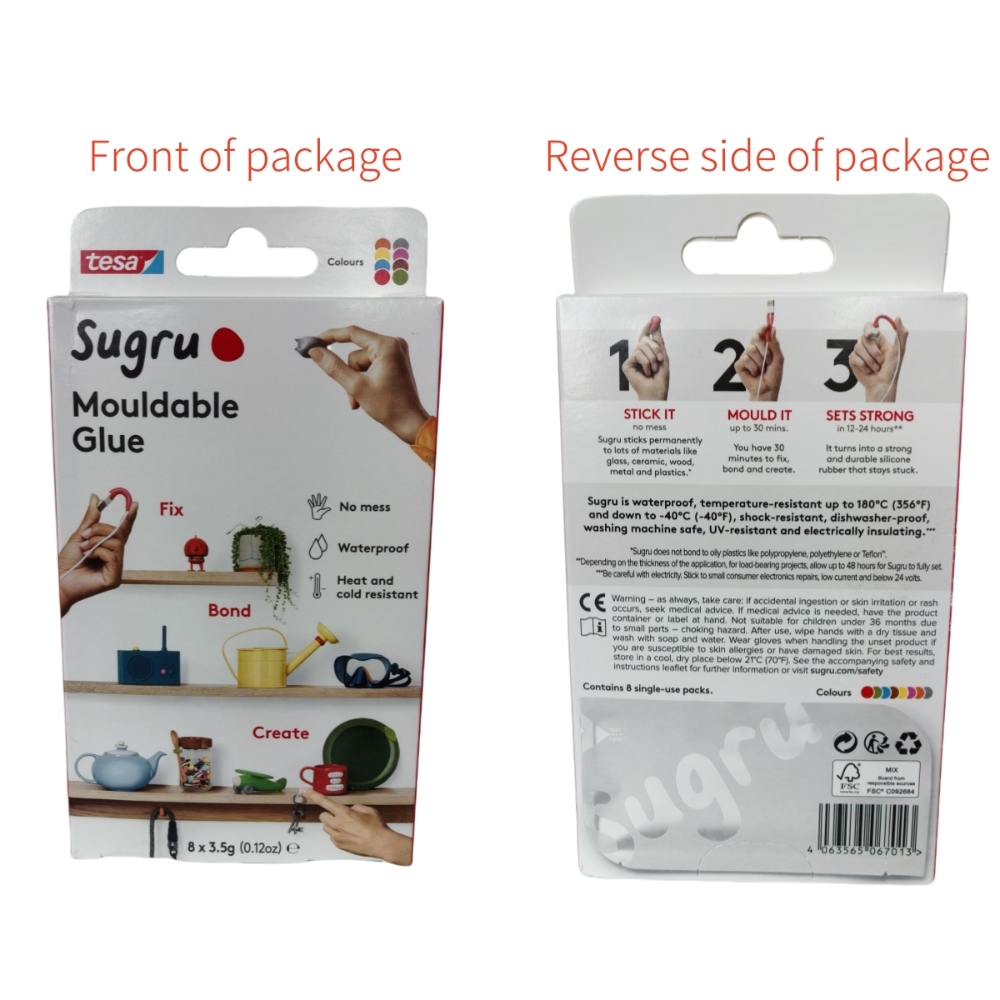 1 Box=8 Pcs Tesa Sugru Mouldab - đánh giá và giá Home Improvement And Diy