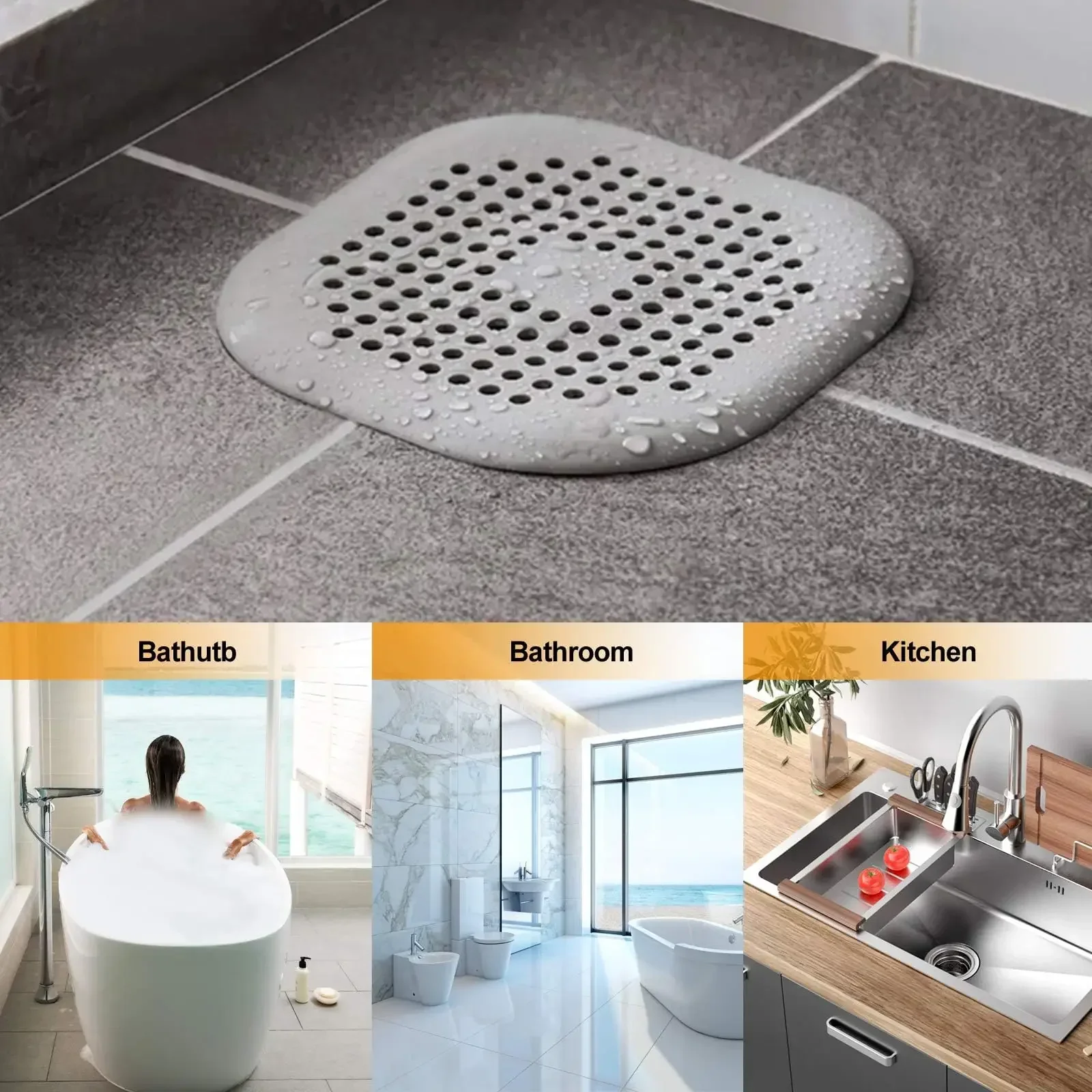 Plug Stopper Kitchen Sewer Sil - đánh giá và giá Sink Drain Strainer