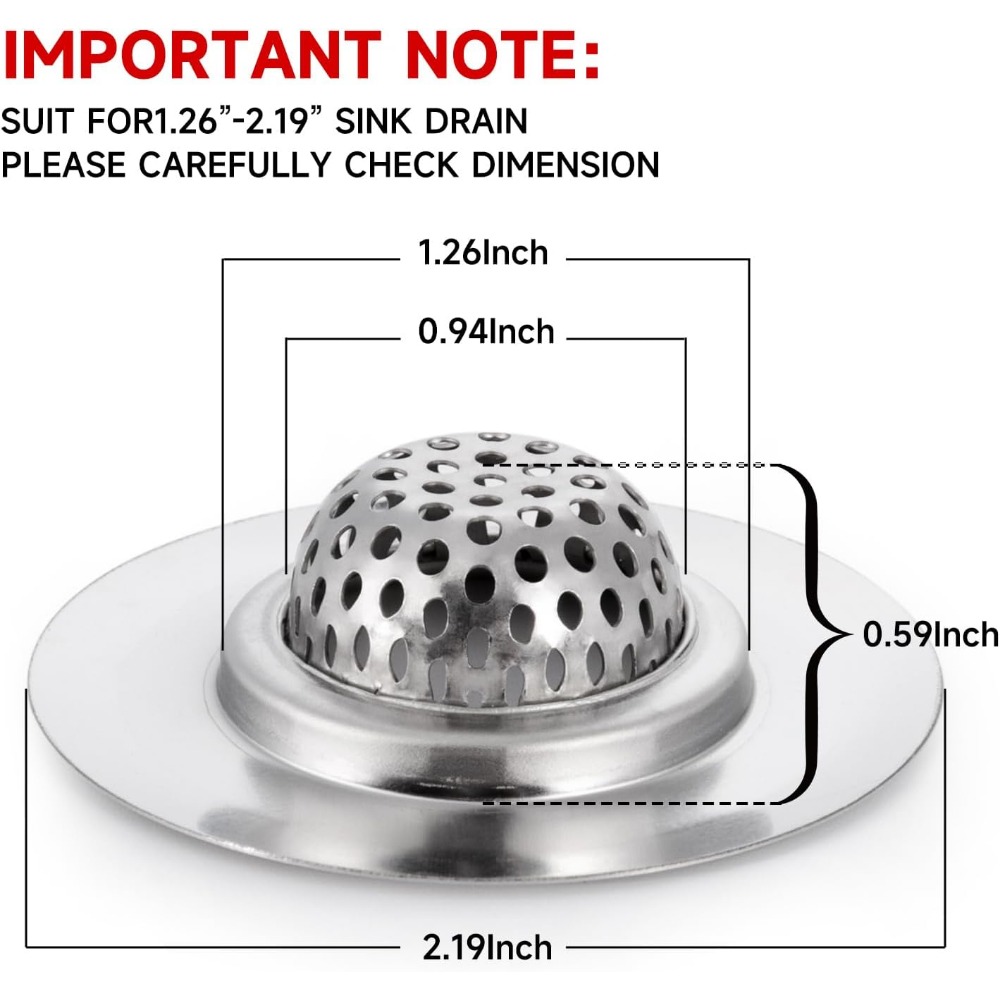2PCS Bathroom Sink Drain Strai - đánh giá và giá Sink Drain Strainer