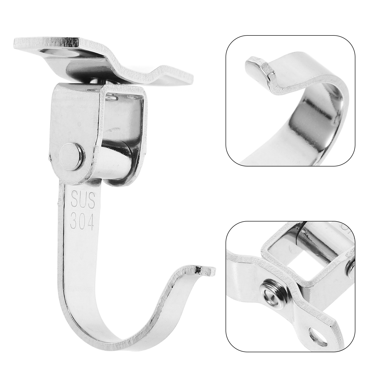 2Pcs Stainless Steel Ceiling H - đánh giá và giá Ceiling Fan Mount