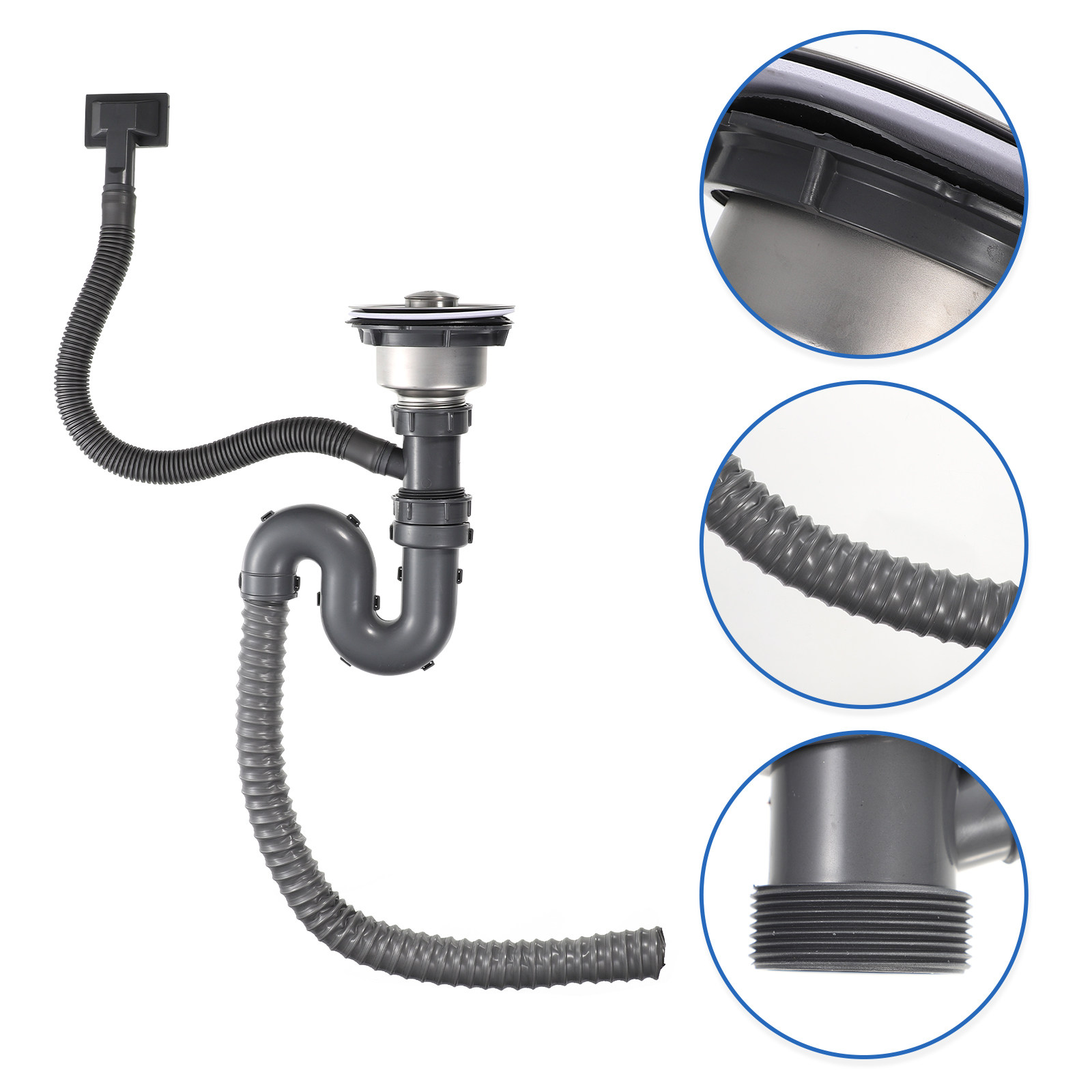 Extendable Drain Pipe 304 Stai - đánh giá và giá Sink Drain Strainer
