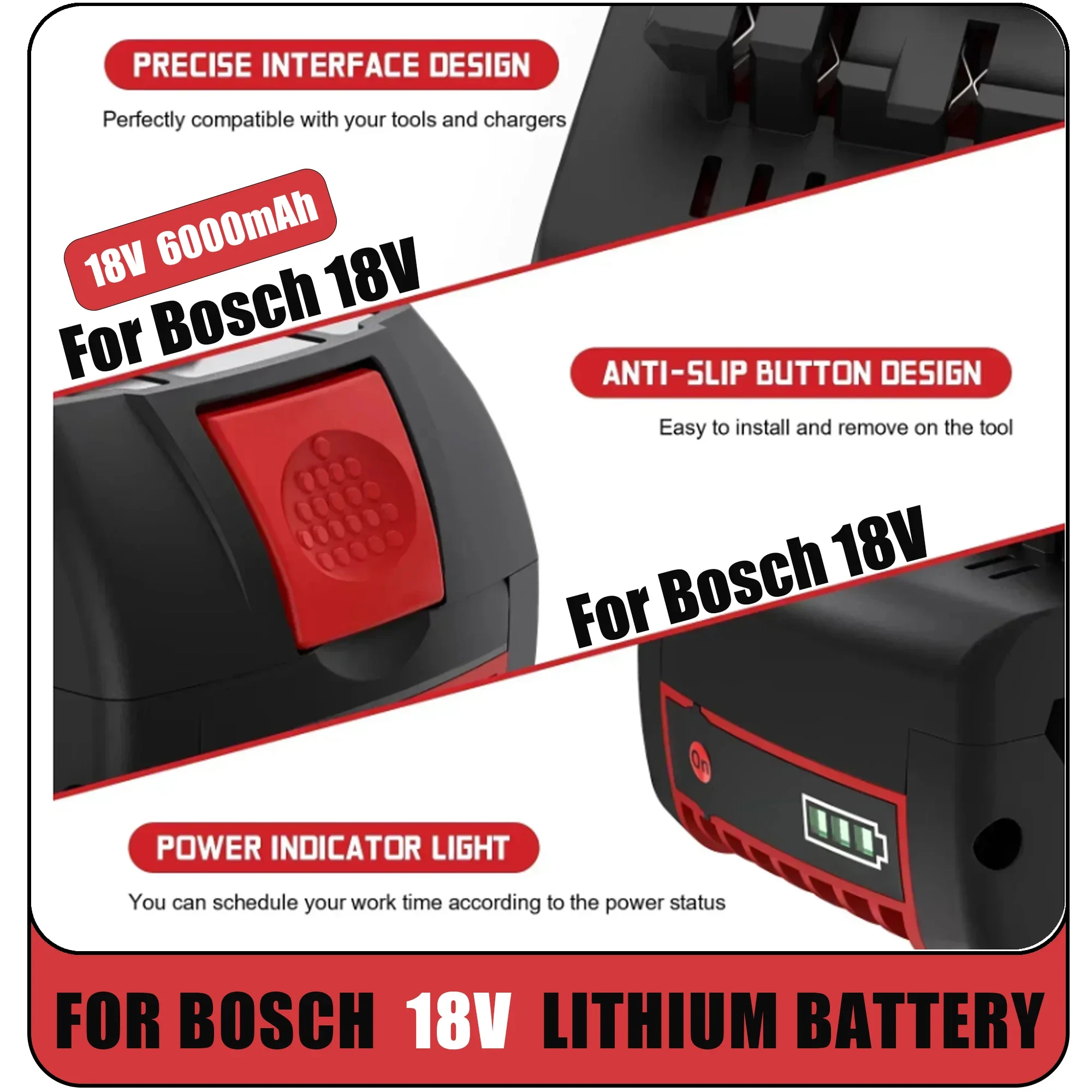 New Upgrade 18V 6.0Ah Battery🔥 - đánh giá và giá Bosch Drill Gsb 18V