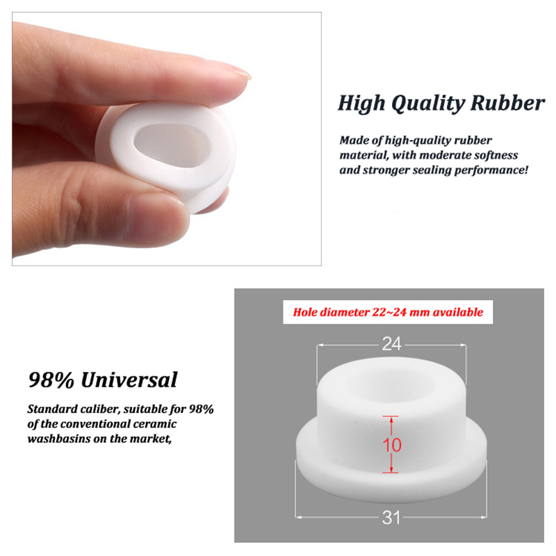 2/4/8PC Bathroom Rubber Wash B - đánh giá và giá Sink Drain Strainer