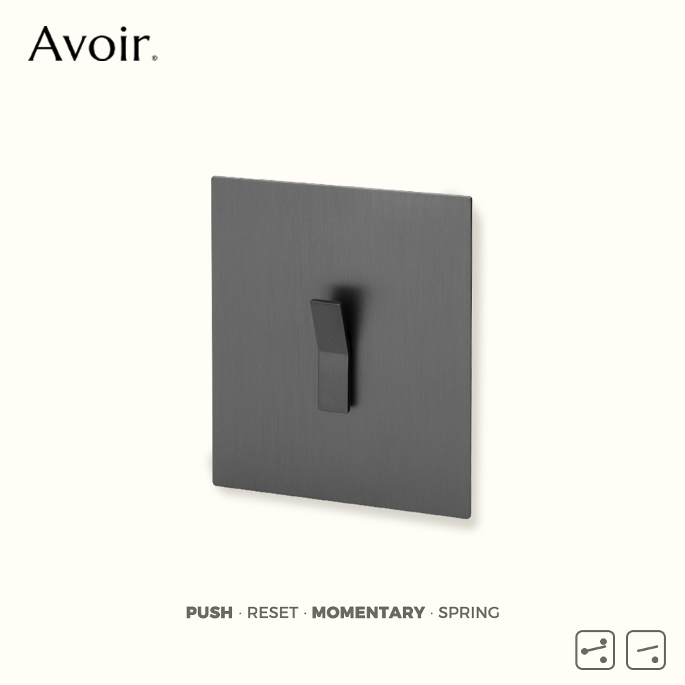 Avoir Gray Y Type Push Button  - đánh giá và giá Home Improvement Uk
