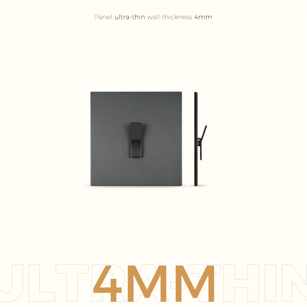 Avoir Gray Y Type Push Button  - đánh giá và giá Home Improvement Uk