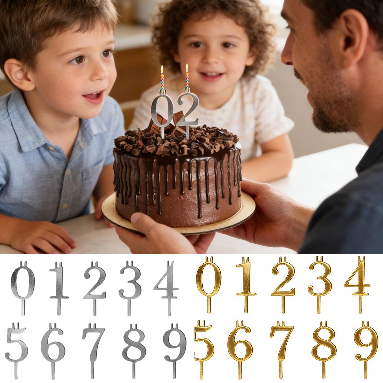 10pcs 0-9 Number Cake Toppers  - đánh giá và giá Home Improvement Tim