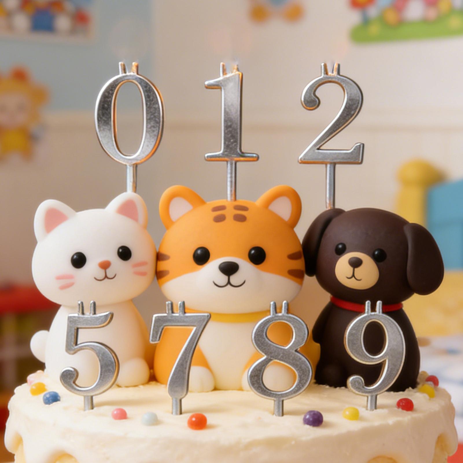 10pcs 0-9 Number Cake Toppers  - đánh giá và giá Home Improvement Tim
